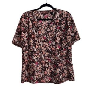 Scotch & Soda Maison Scotch L’amour Toujours Floral Short Sleeve Shirt